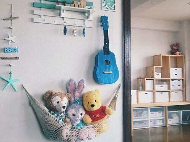 その手があったか すっきり かわいいぬいぐるみ収納術 サンキュ