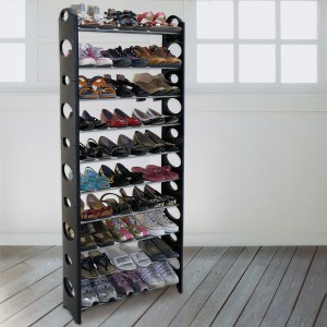 ◆ 可調式十層鞋架,2層4層6層8層10層,隨你調 ◆ 高跟鞋童鞋球鞋皆可使用 ◆ 高品質塑料.穩定耐用
