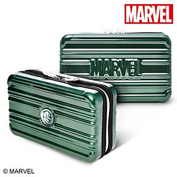 ?Marvel 漫威正版授權n?PC鏡面與皮革材質完美結合 n?雙層收納功能，瓶罐小物輕鬆搞定