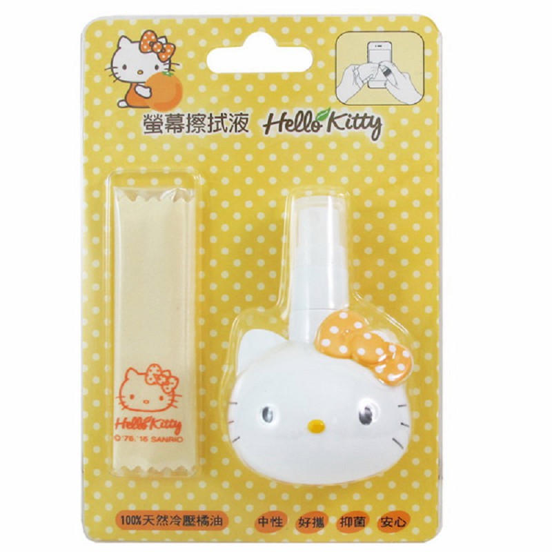 Kitty臉蛋造型螢幕擦拭液【康是美】