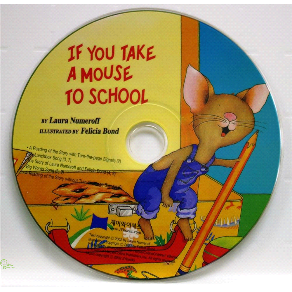 書名：If You Take a Mouse to School (1CD only)(韓國JY Books版)定價：175元ISBN13：9788955785739出版社：JY Books Kr作者