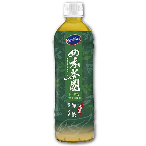 香吉士 四季茶園 綠茶 590ml