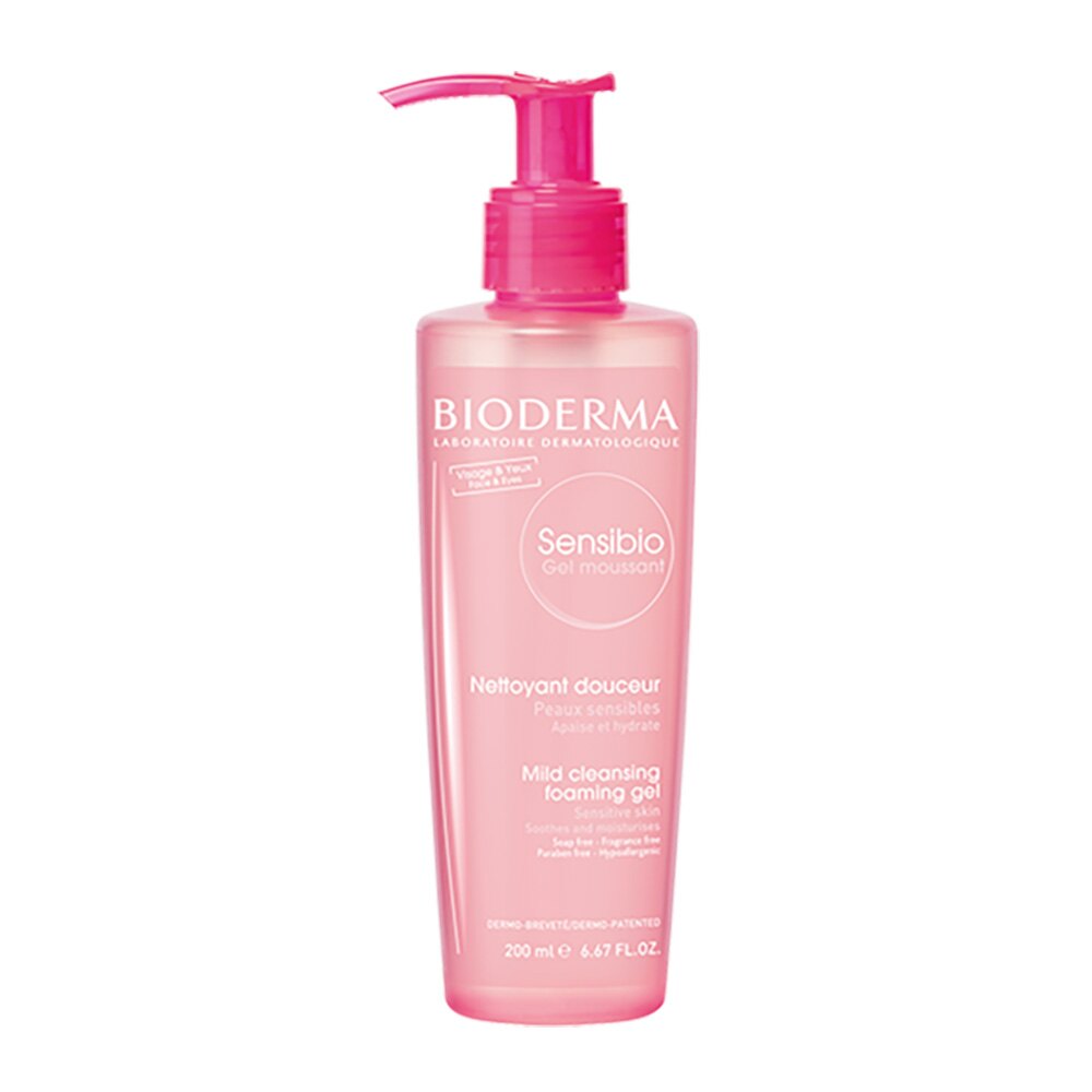 貝膚黛瑪 BIODERMA 舒敏保濕潔膚凝露 200ml 保濕凝露 保濕【生活ODOKE】