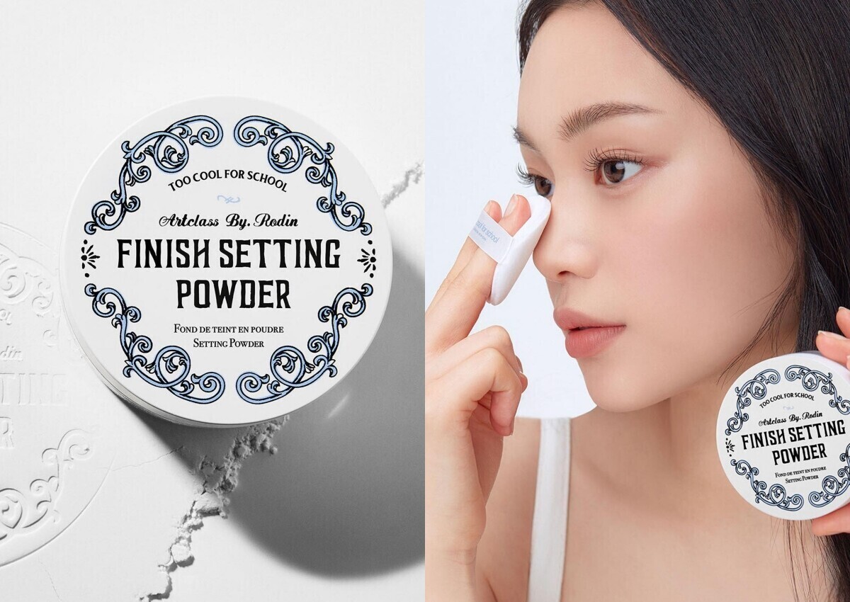 裸妝感定妝技巧，不乾澀更持久薄透