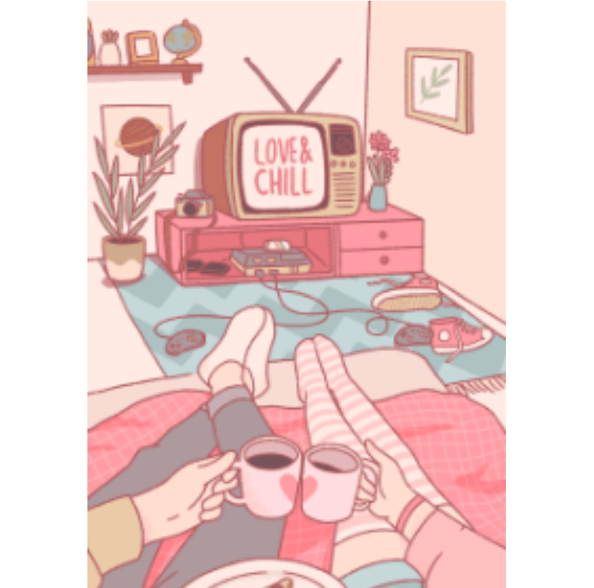 cute couple: Love & Chill