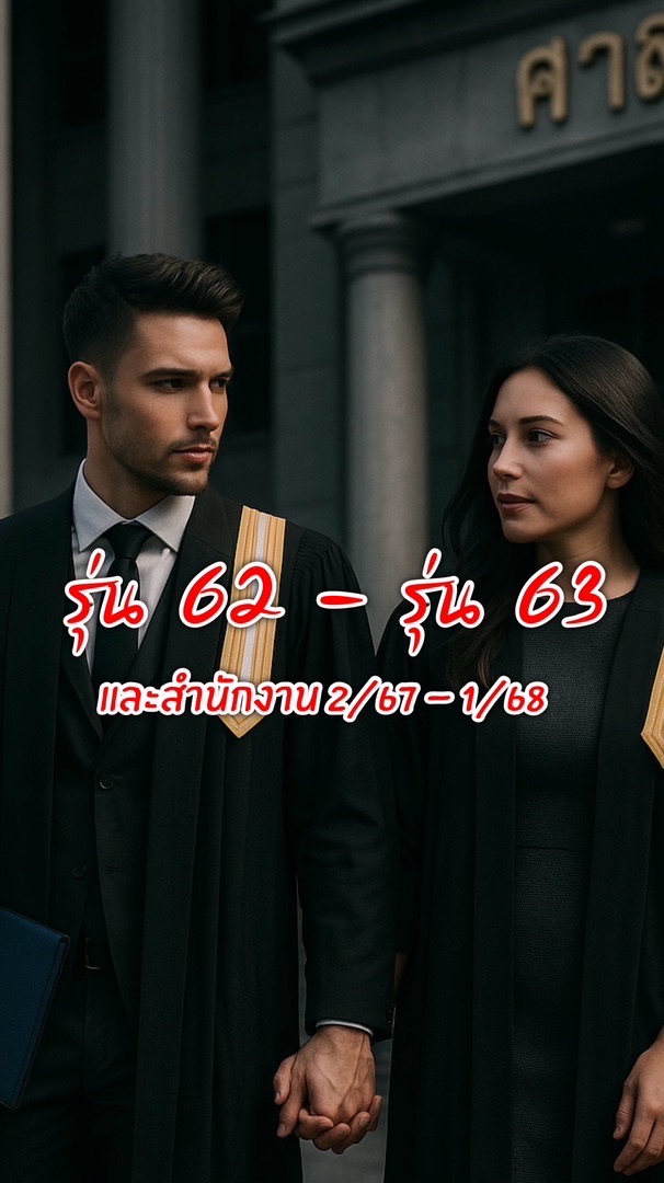 เครือข่ายทนายรุ่น 62-63 ร่วมแรง ร่วมใจ