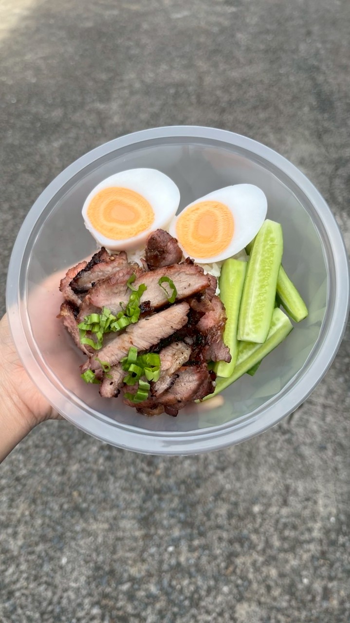 ข้าวคอหมูหยัง หมูย่าง