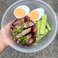 ข้าวคอหมูหยัง หมูย่าง