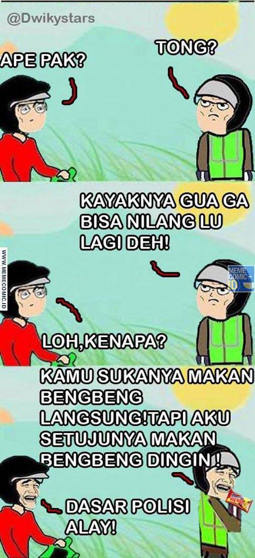 Melegenda! Ini Dia 10 Meme Pak Pol Dan Otong Yang Jenaka