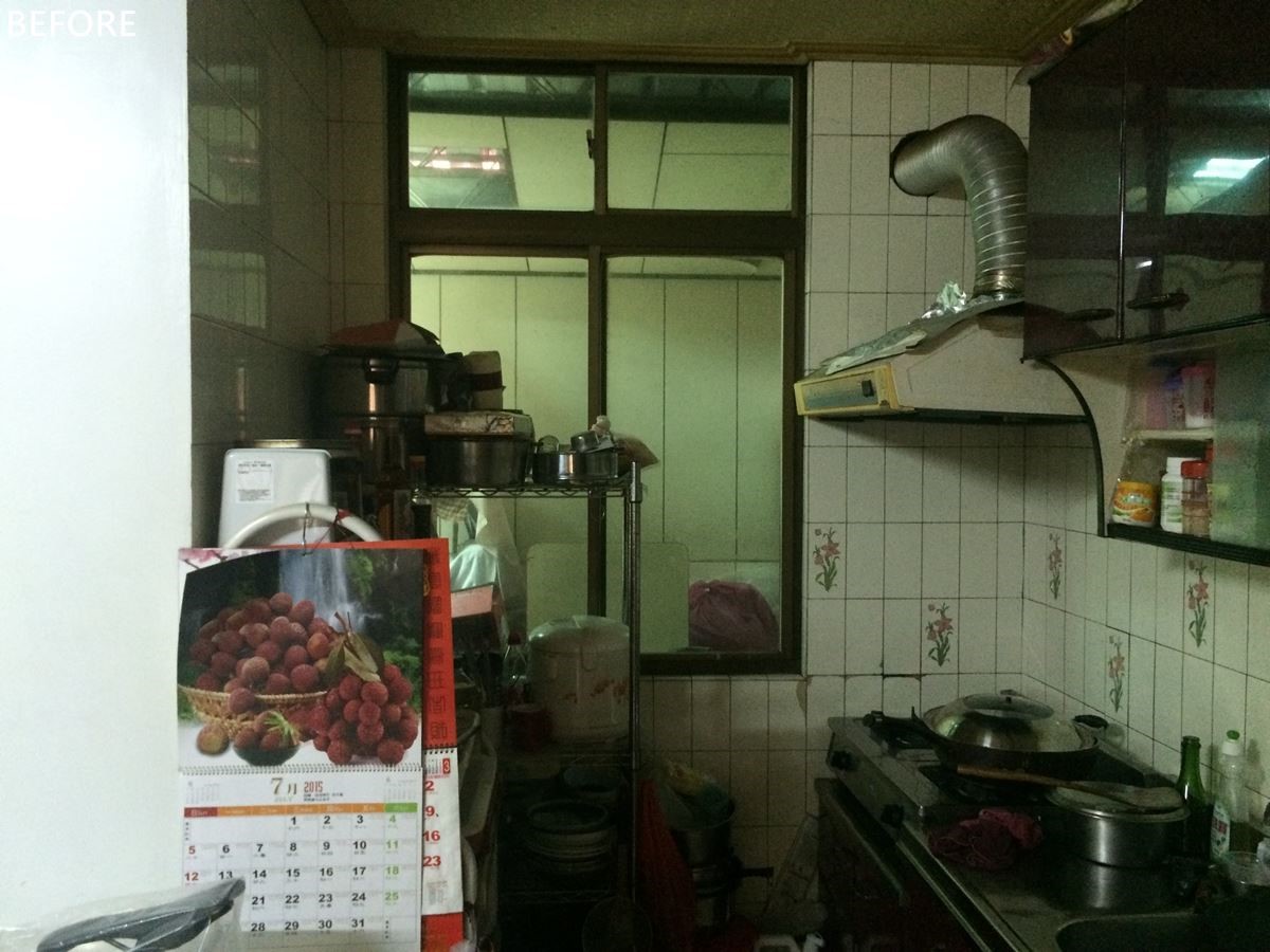 過去離家到外地求學租屋，居住的小套房沒有廚房與餐廳