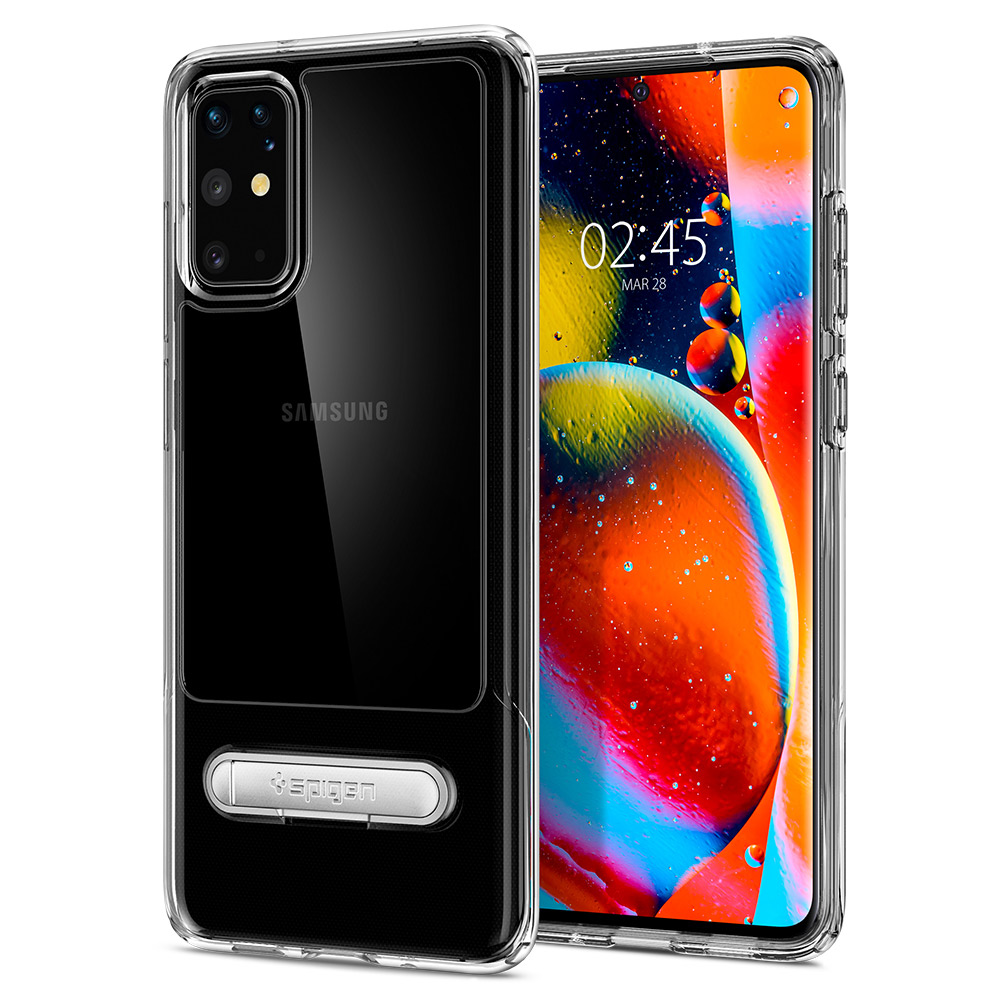 ∙內層角落的氣墊設計∙前後增高設計加強防刮∙層次透拼裸透背蓋顯現手機完美外型∙纖薄設計握感舒適∙金屬磁吸式支撐架，追劇好幫手