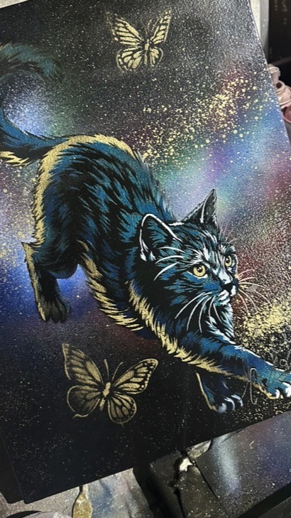 【3】スプレーアートエデンファイヤー