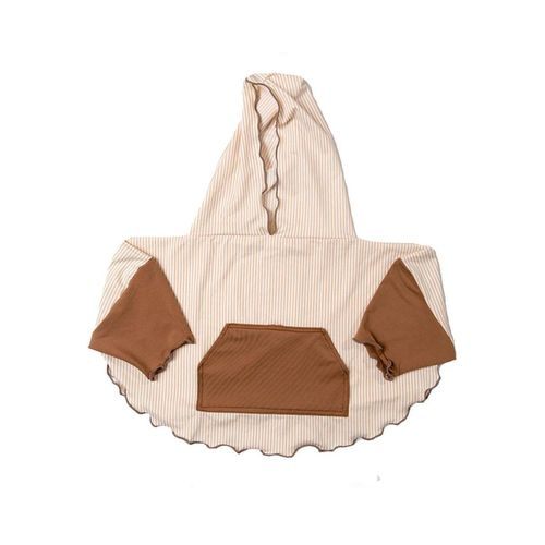 美國 Baby Comfy UPF50+幼兒防曬披風-大地棕［衛立兒生活館］