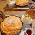 スフレパンケーキ - 実際訪問したユーザーが直接撮影して投稿した神南カフェJINNAN CAFE SHIBUYAの写真のメニュー情報