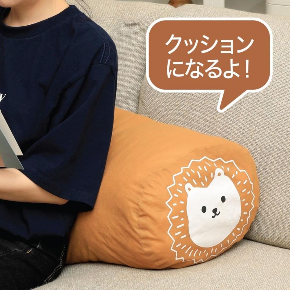 ダイソーの布団クッション かわいく部屋スッキリって一石二鳥じゃない