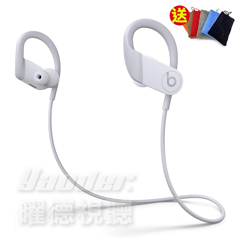 【曜德 ☆ 送絨布套】Beats Powerbeats 4 Wireless 黑色 耳掛式無線運動藍牙耳機
