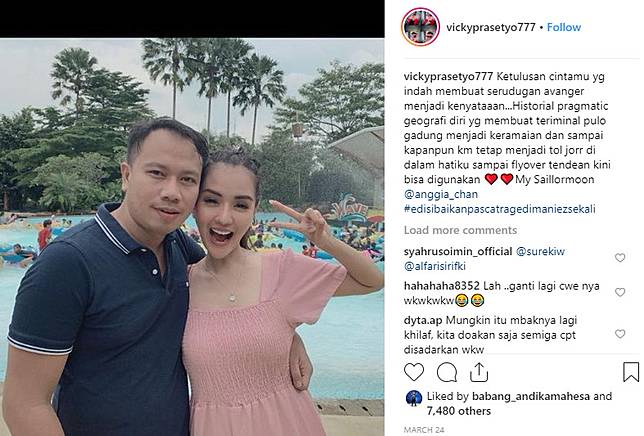 Putus Dengan Anggia Vicky Prasetyo Dia Nenek Gayung Hatiku