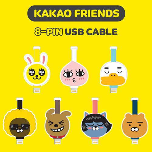 TOUCH-KR 正韓 Kakao Friends 充電線 傳輸線│蘋果 8 pin / Micro 5 Pin│z6980