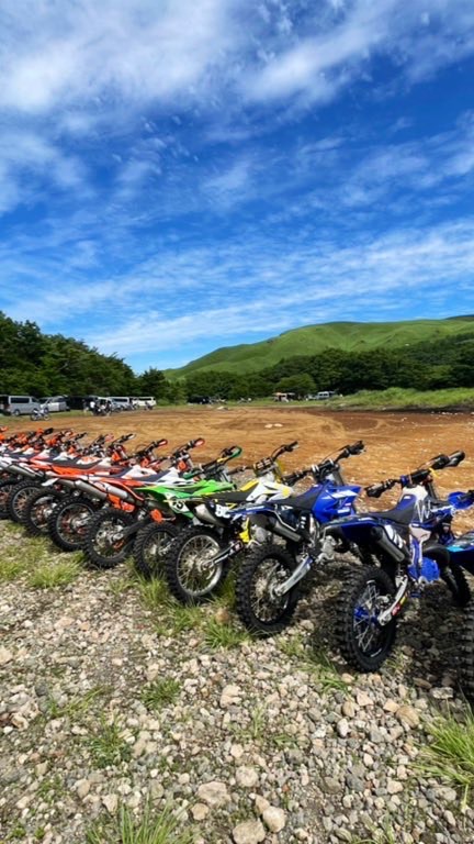 【九州】オフロードバイク楽しもう！🙋‍♀️