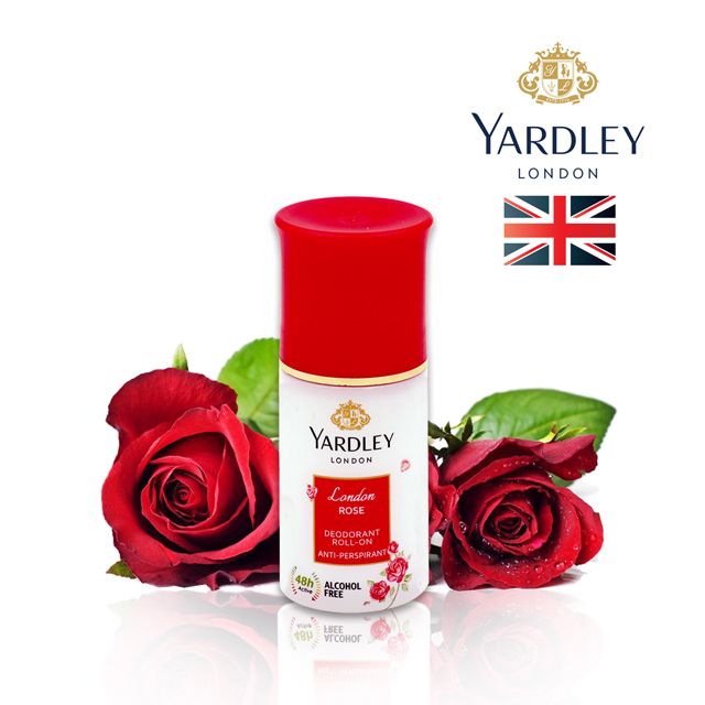 英國獨家香氛調配 ♚英國YARDLEY紅玫瑰體香滾珠瓶➤耐水止汗清新芳香持續➤天然保濕因子獨家成份➤滾珠式塗抹簡單好上手➤天然無添加色素防腐劑➤熱銷英國淑女佳麗最愛➤時尚流行輕巧不占空間➤減少異味不怕