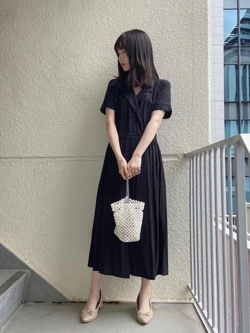 40代女性の夏コーデにユニクロワンピースが最適