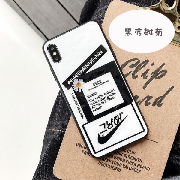 圖案内封不掉色 軟邊拆裝不傷機 可愛卡通保護套 鑽石紋小花殼 掛繩/吊飾孔