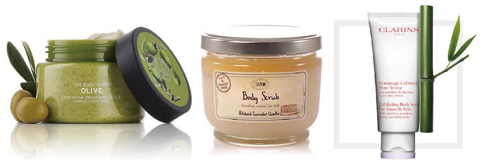 SABON、THE BODY SHOP、克蘭詩 身體磨砂膏