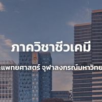 ข่าวสาร ชีวเคมี คณะแพทย์ จุฬาฯ
