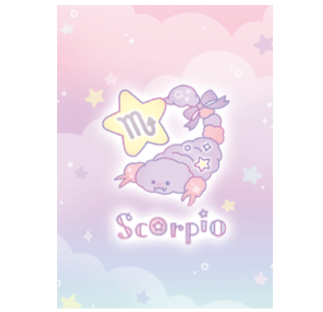Dreamy zodiac sign Scorpio