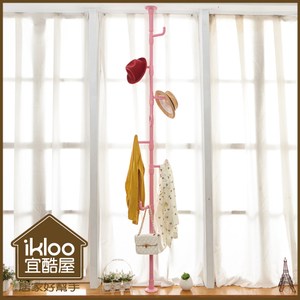 ►頂天立地組立 免鑽洞 ►加粗 加厚 超強荷重 穩固支撐力 ►簡單設置 簡單移動 大量收納 ►衛浴 玄關 衣帽間 臥室等皆可使用 ►單桿可荷重5kg, 總荷重為30kg