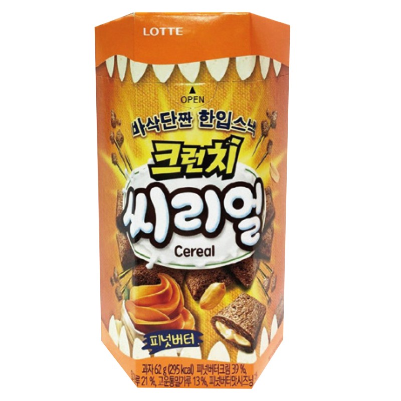 LOTTE 花生穀物夾心餅乾