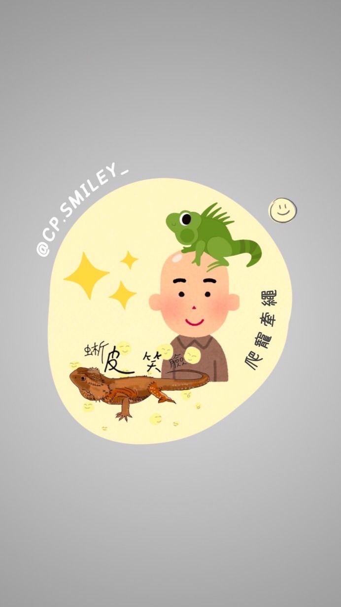 CP.smiley  蜥皮笑臉
