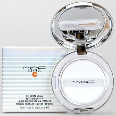 M.A.C 超顯白氣墊粉餅SPF50PA++++(12g)(蕊心+粉撲+粉盒)