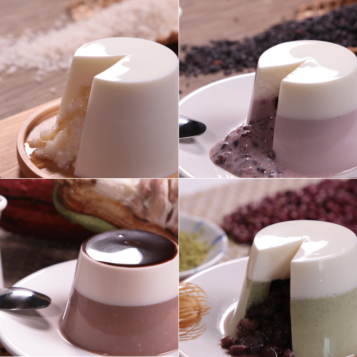 鮮奶酪★精巧綜合4杯入組★市場唯一雙層內餡.超大容量.最多口味鮮奶酪 口味:紫米魅力│相思抹茶│可可好心情│香芋太早。人氣店家牛菓子的鮮奶酪所有口味有最棒的商品。快到日本NO.1的Rakuten樂天市