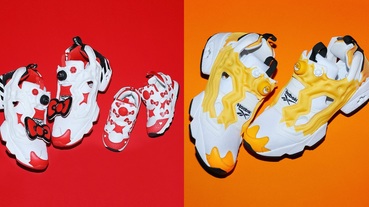 新聞分享 / 太療癒！Reebok 聯手 Sanrio 把 Instapump Fury OG 變成蛋黃哥、凱蒂貓