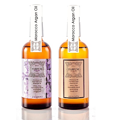 Parfum 帕芬名牌香水摩洛哥護髮油100ml-白麝香+鳶尾花