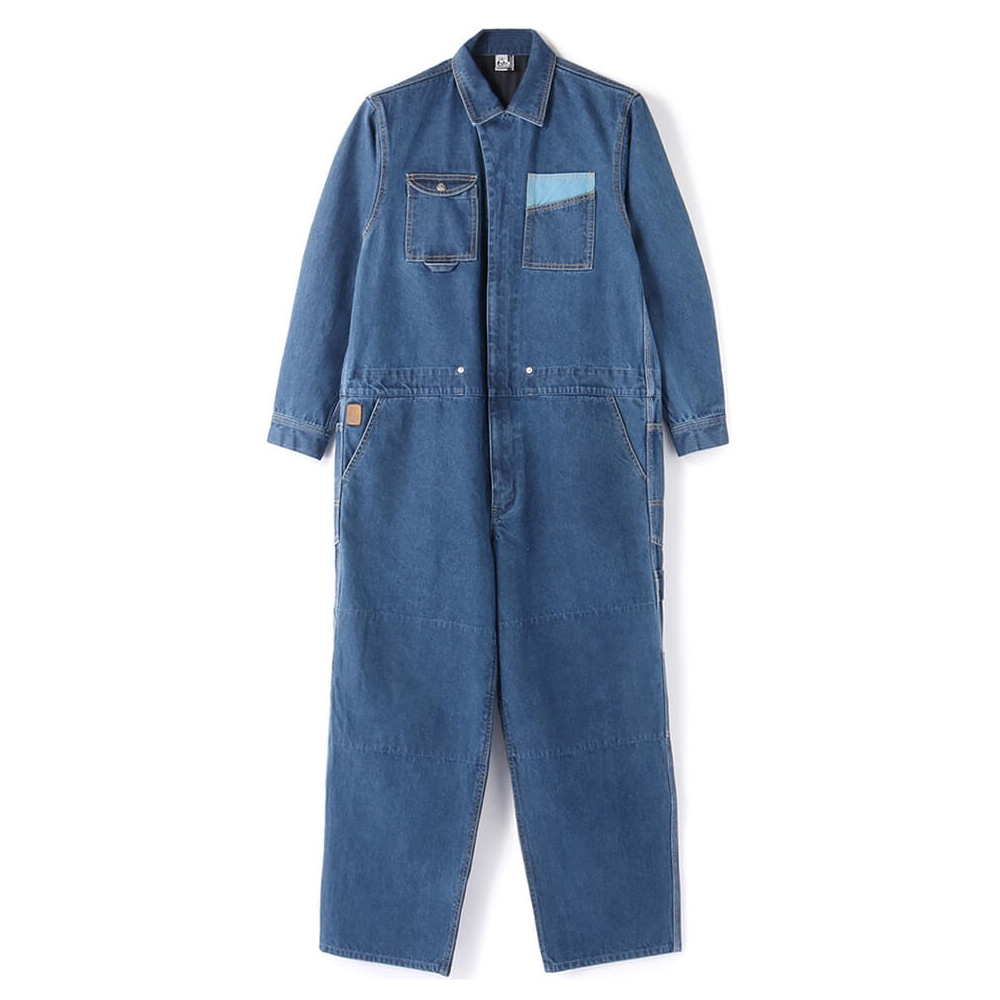 CHUMS Flame Retardant Jump Suit 女 焚火工裝連身褲 丹寧