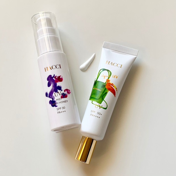 HACCI AQUA UV with Honey 3本セット 3月1日発売】HACCI HONEY UV COLLECTION 2025