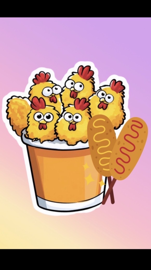 雞米花起司熱狗