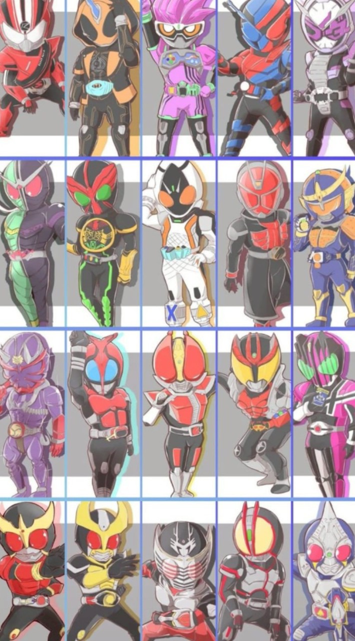 仮面ライダー好き集まれ〜