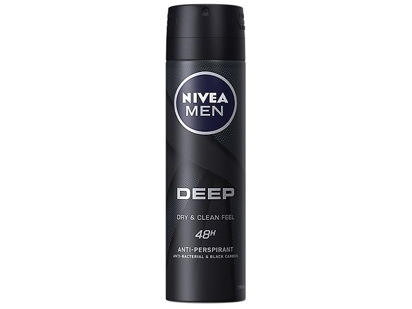 NIVEA 妮維雅~男士止汗爽身噴霧(150ml) 深極炭系列-清新魅力【D493279】，還有更多的日韓美妝、海外保養品、零食都在小三美日，現在購買立即出貨給您。