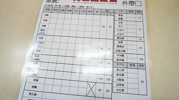 【台北美食】阿西魷魚羹-西門町商圈裡的50年老字號平價美食小吃店