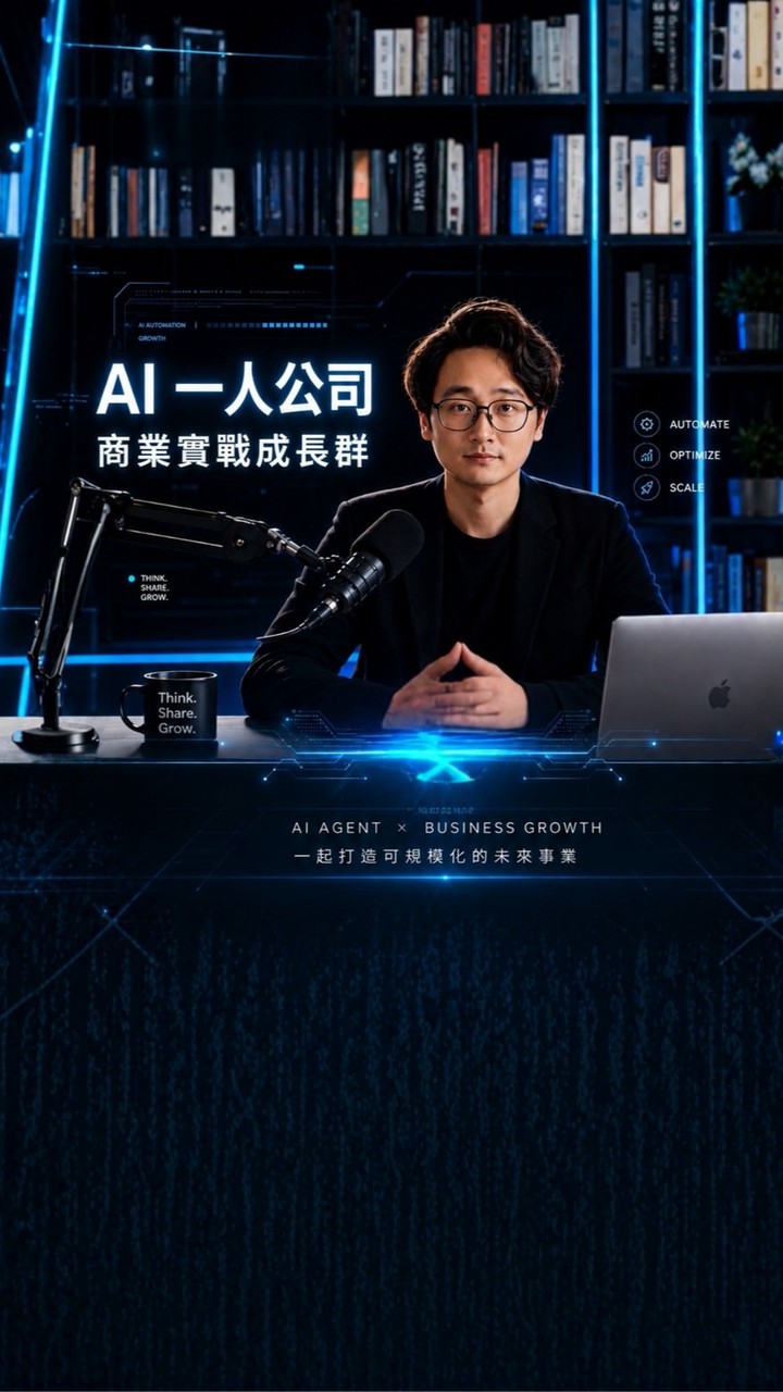 Ethan學長｜AI ㄧ人公司商業實戰成長群