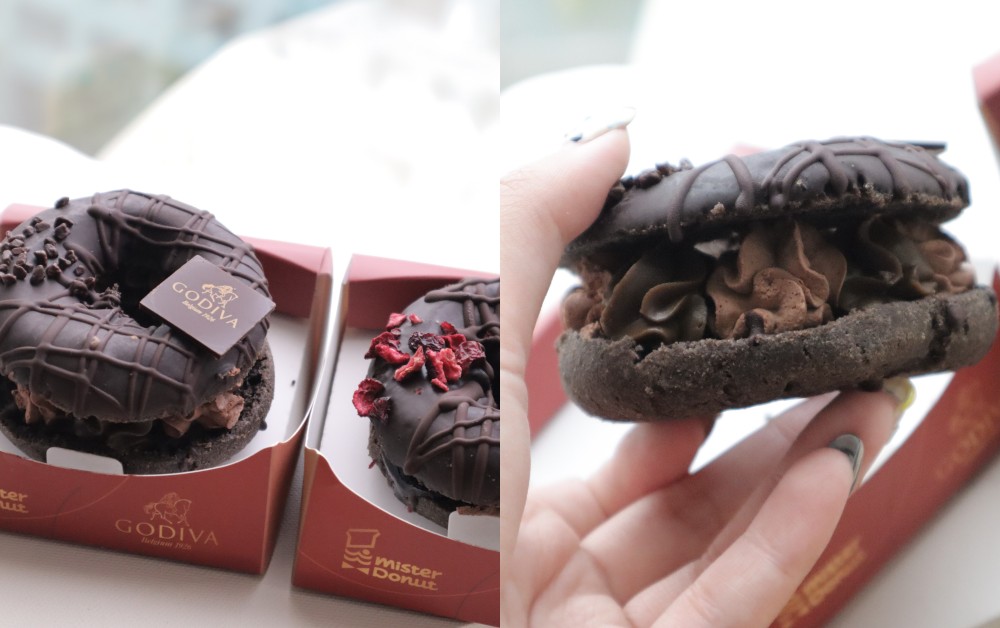 超難買聯名甜點登場！Mister Donut攜手GODIVA推出「奢華可可季」，破百元的甜甜圈好吃嗎？-1
