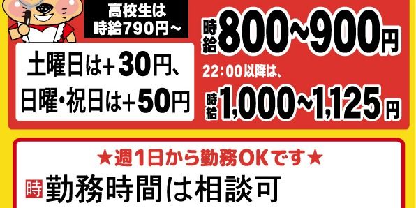 従業員大募集 ビッグワンみどり町店