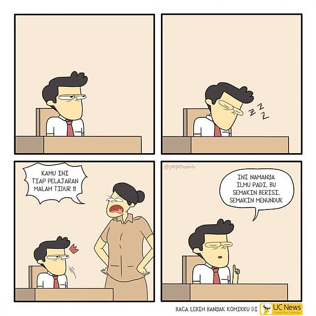 Komik Pendidikan Sekolah Homecare