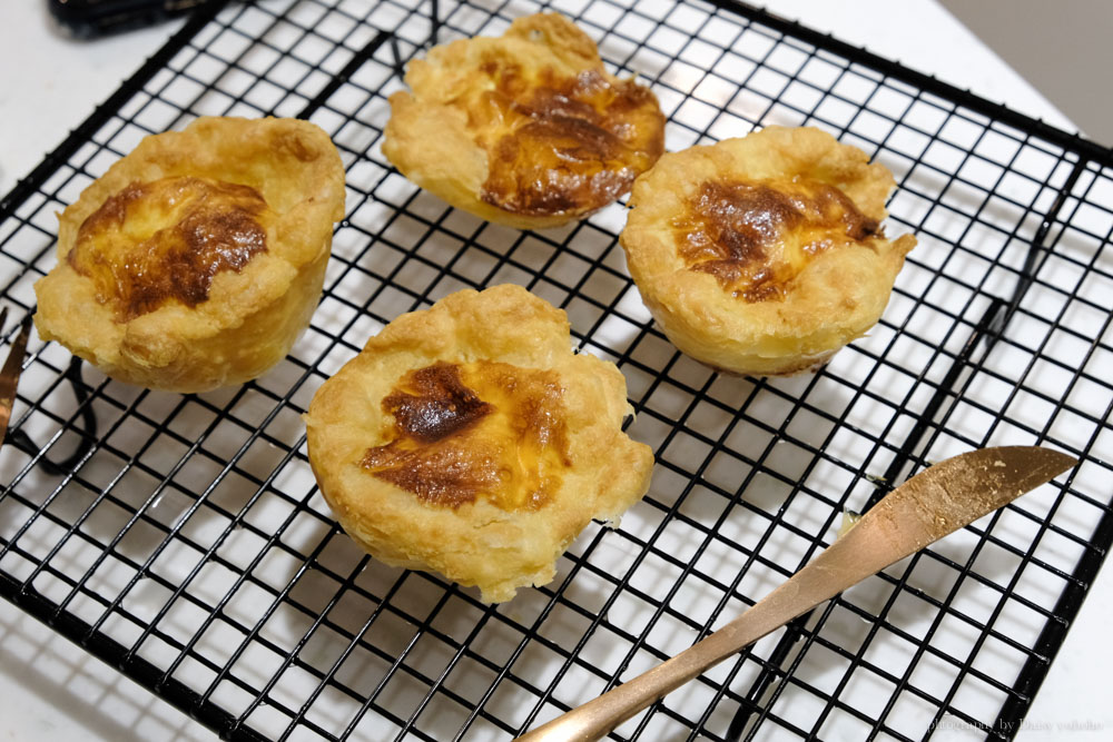 Arlink 大白學長,, Arlink氣炸鍋團購, 氣炸鍋食譜, 氣炸鍋葡式蛋塔, 氣炸酥皮