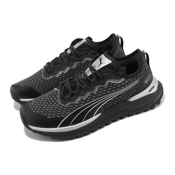 Puma 越野跑鞋 Voyage Nitro 2 Gore-Tex 黑銀 男鞋 戶外大底 【ACS】 37694401