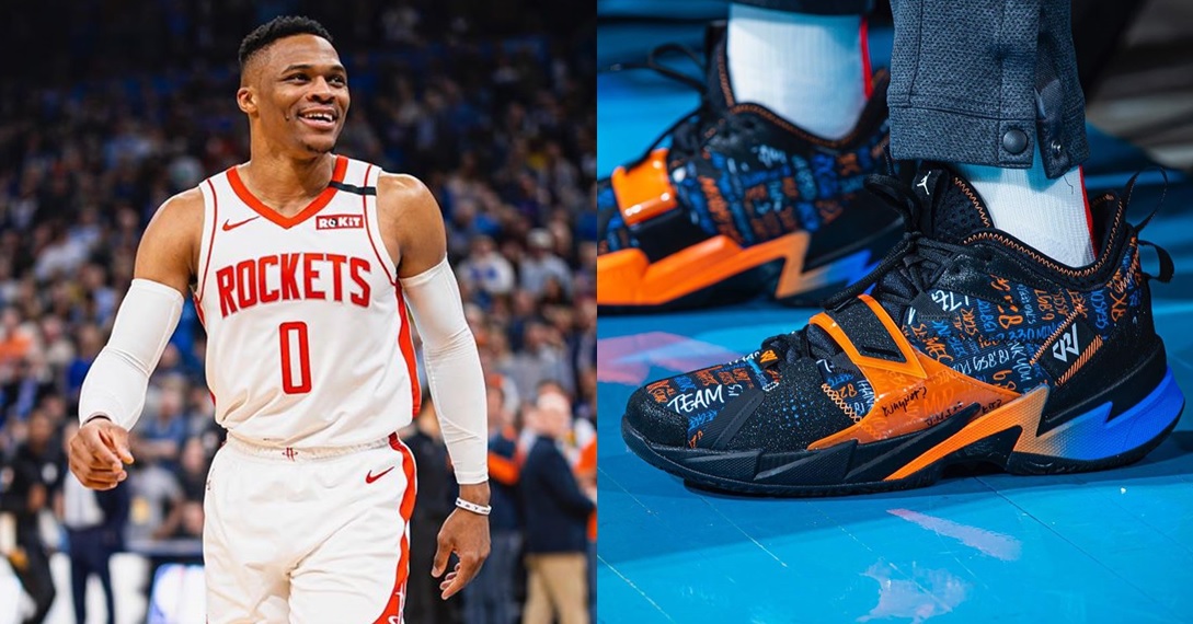 シューズ(男性用) Nike AirJordan10Retro\"Russell Westbrook\" Jordan Russell Westbrook SU20 MNJDSP-986 Black mesh shoes