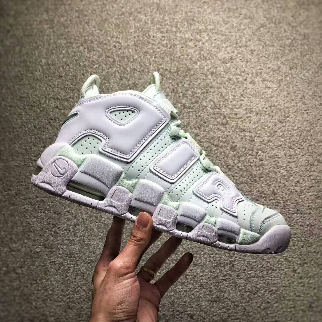Nike Air More Uptempo 聯名大AIR蒂芙尼 薄荷綠 情侶款